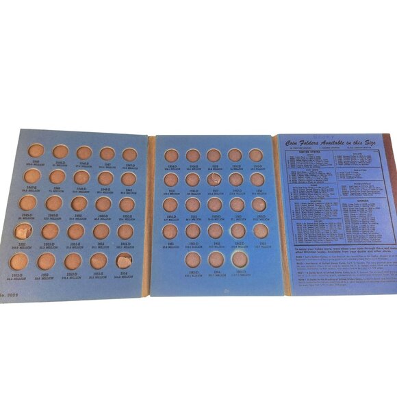 Whitman Coin Album Set Roosevelt Dime Jefferson Nickel & Lincoln Cent Collection - Picture 6 of 12